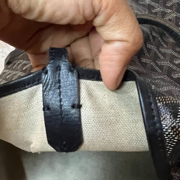 Goyard Saint Luis tote bag. Needs repair but is still functional. - Picture 11 of 16